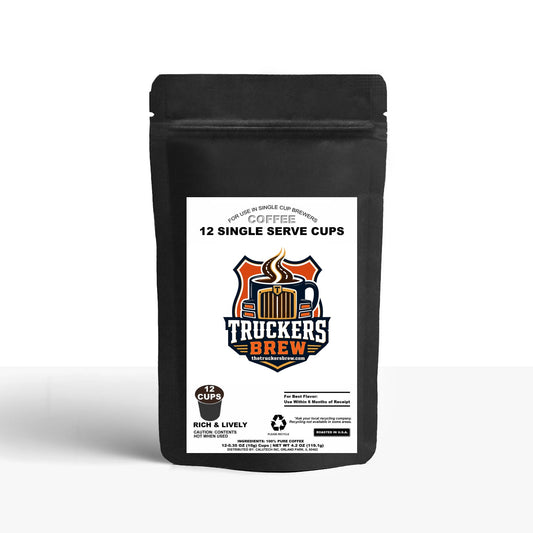 12 Pack Single Serve Coffee Capsules
